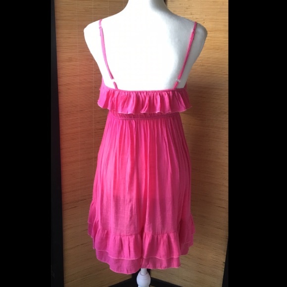 Pink Ruffle Dress - Picture 3 of 7